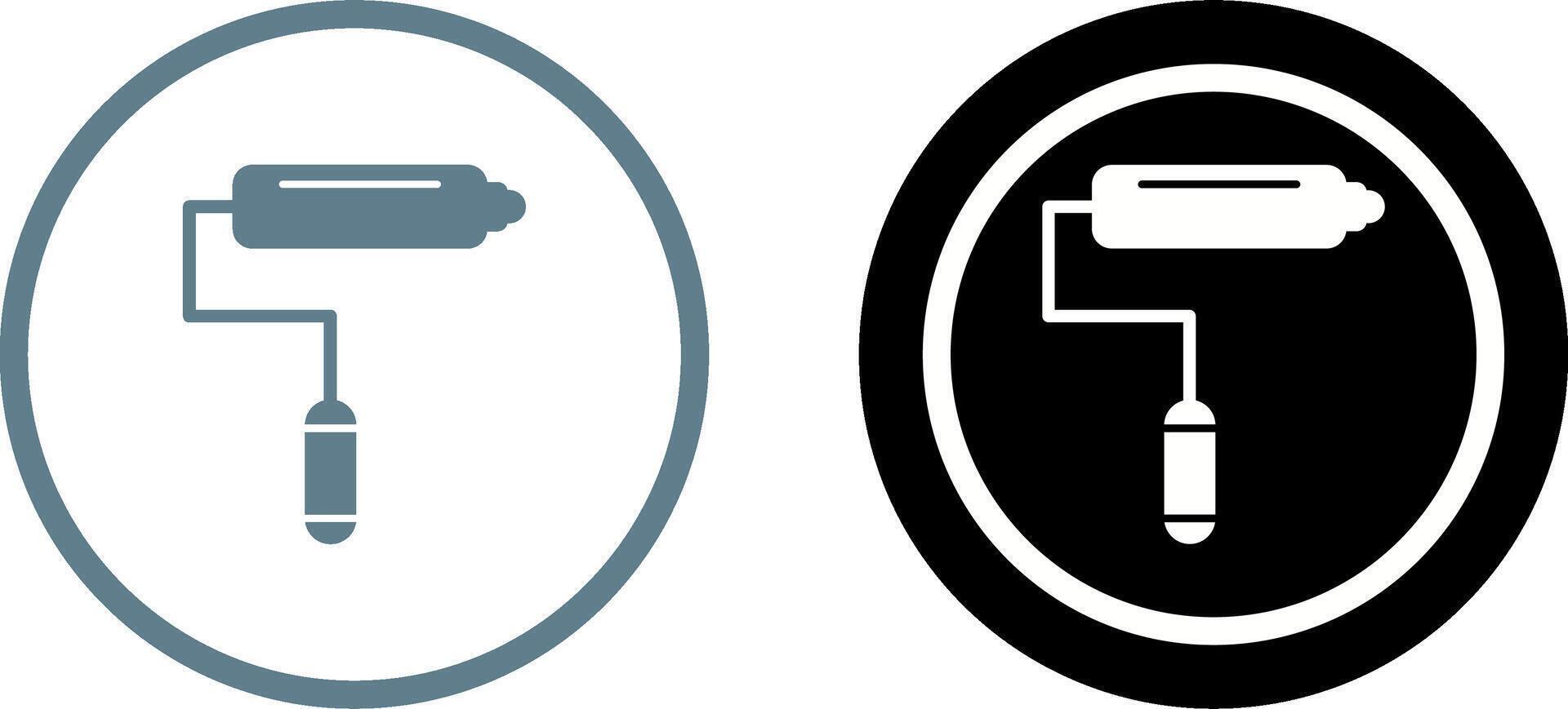 Paint Roller Icon Design vector