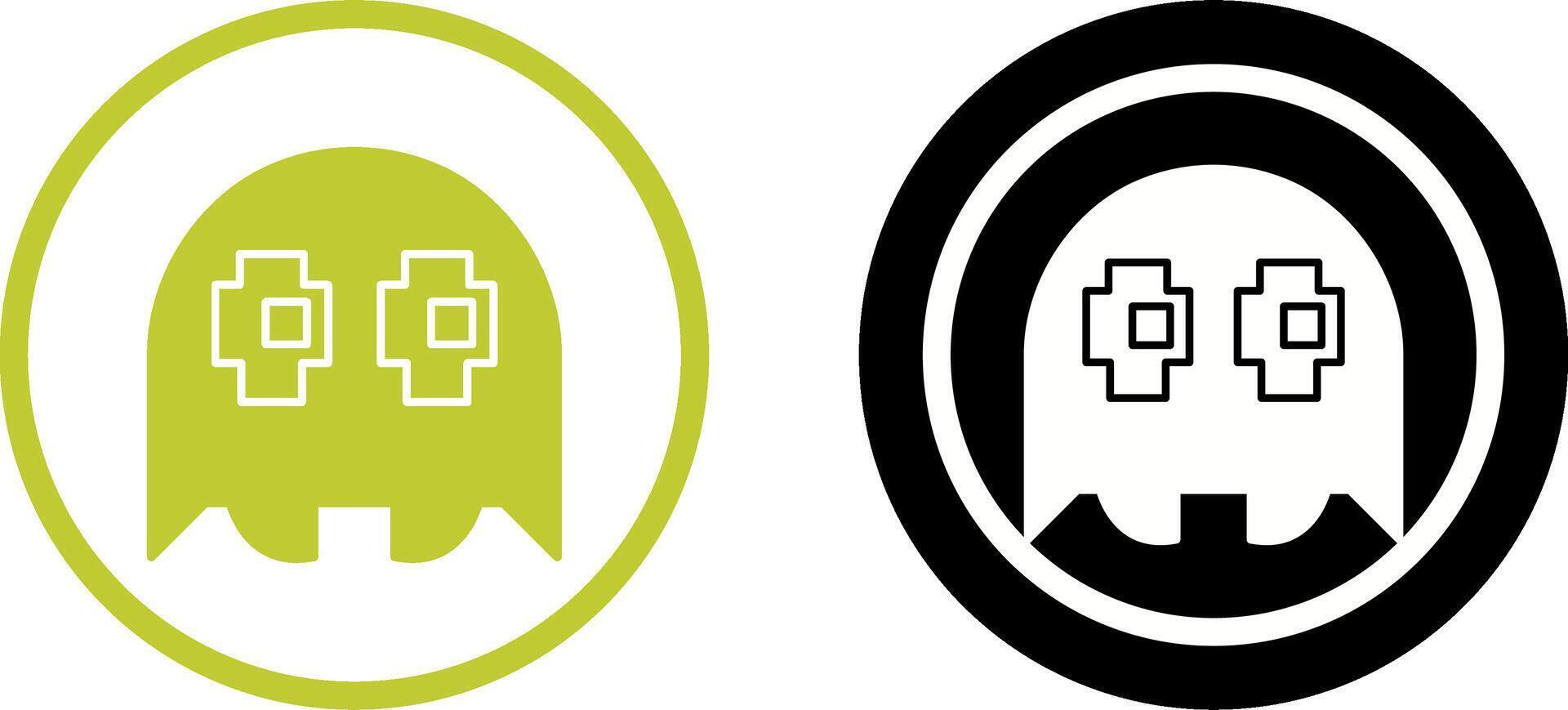 Unique Game Character Icon Design vector