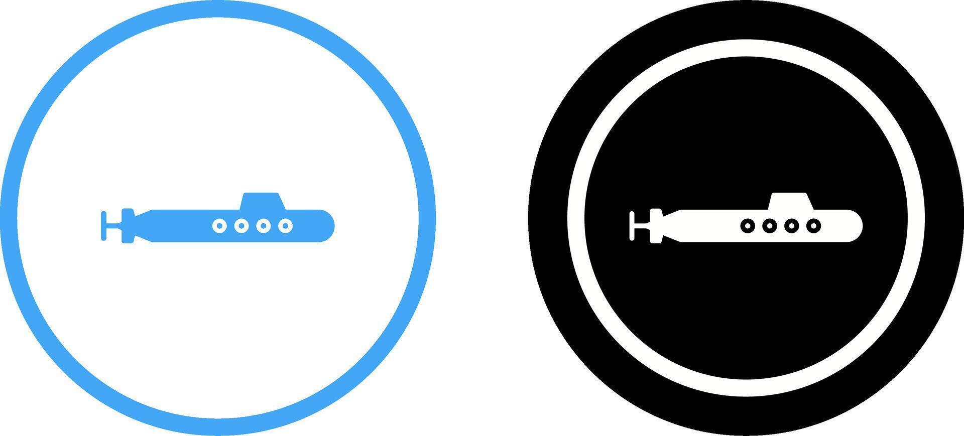 Submarine Icon Design vector
