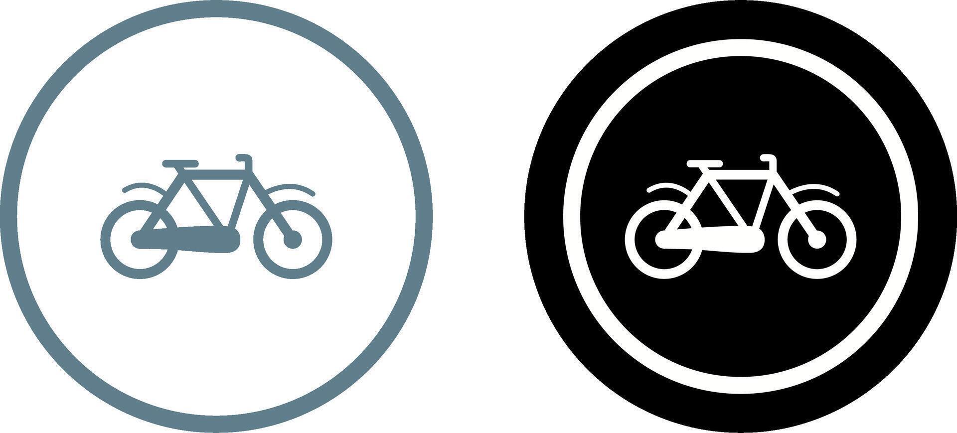 Bicycle Icon Design vector