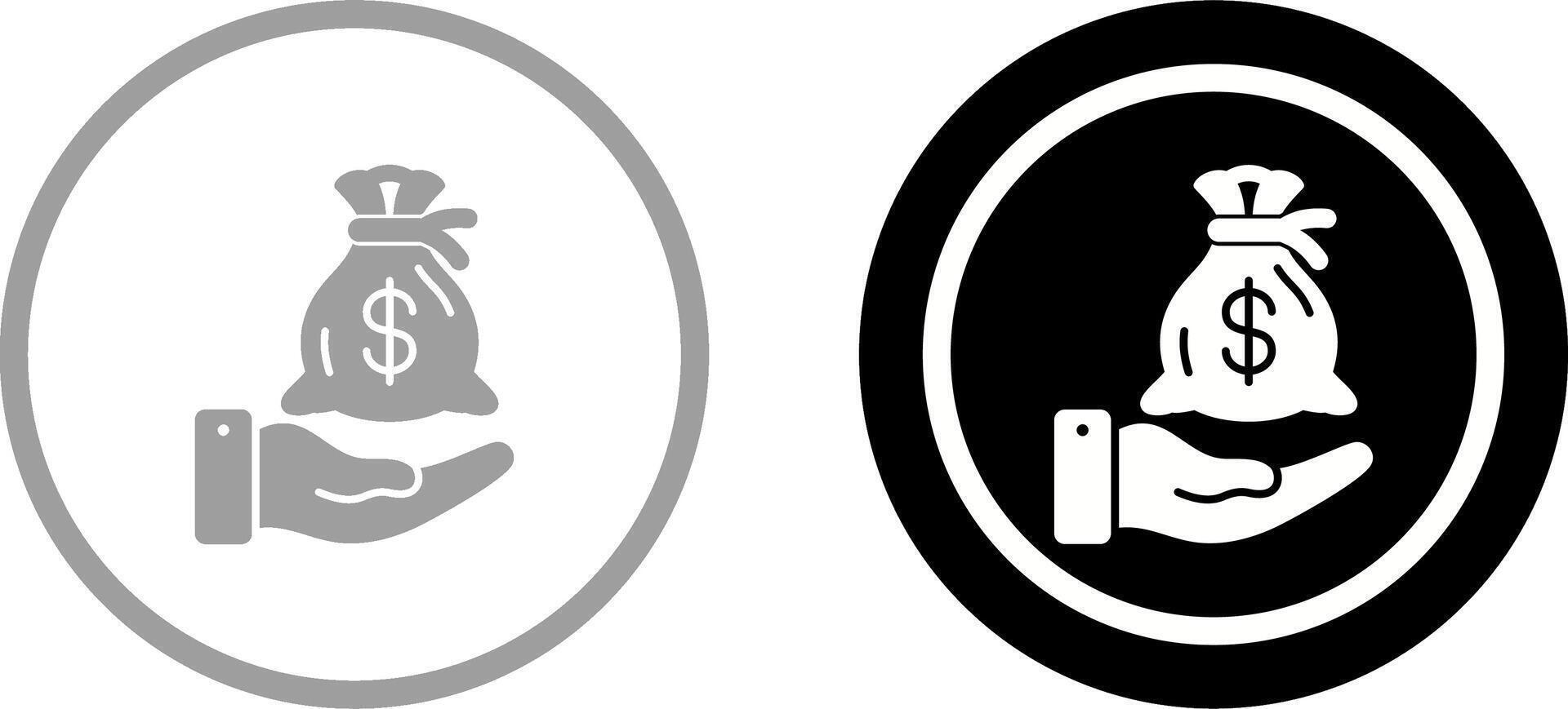 Income Icon Design vector