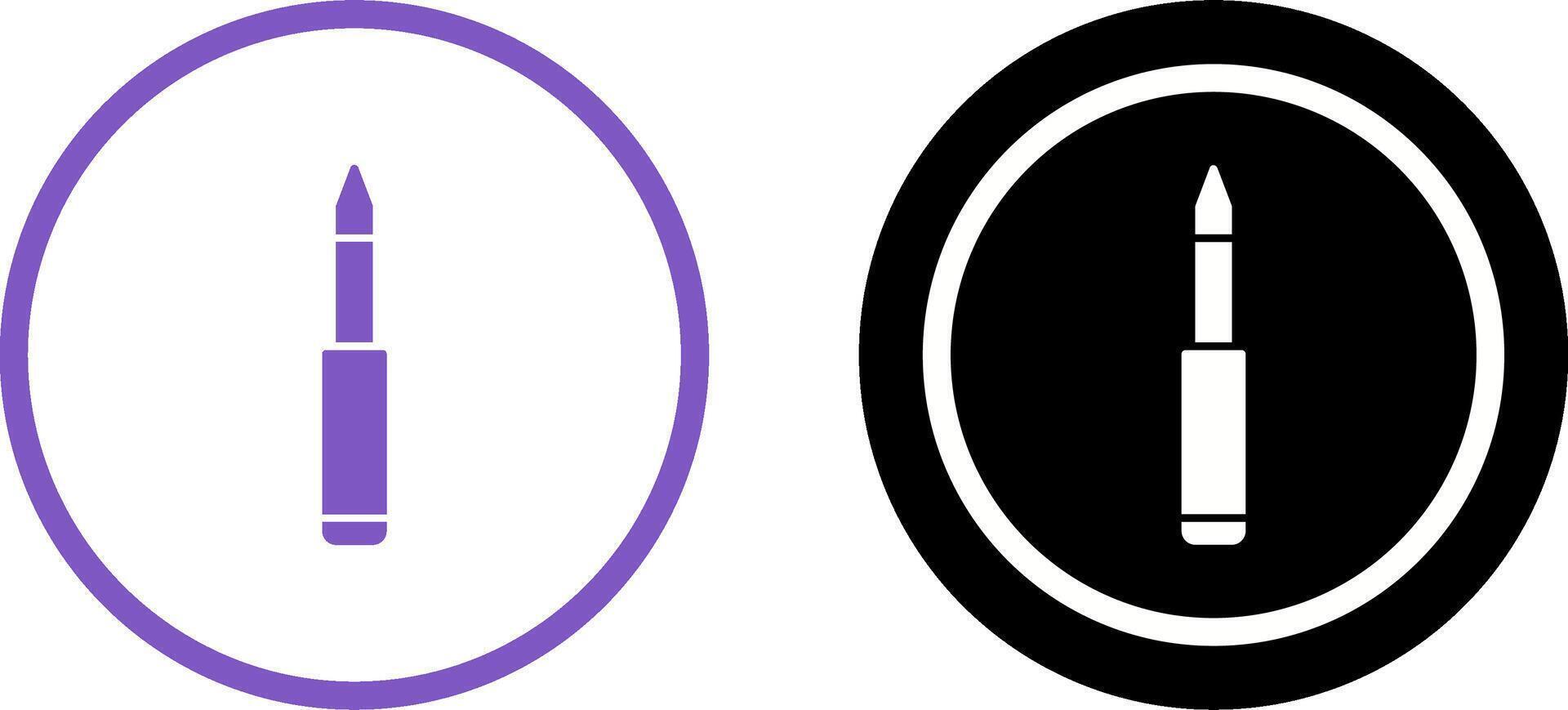 Eyeliner Icon Design vector