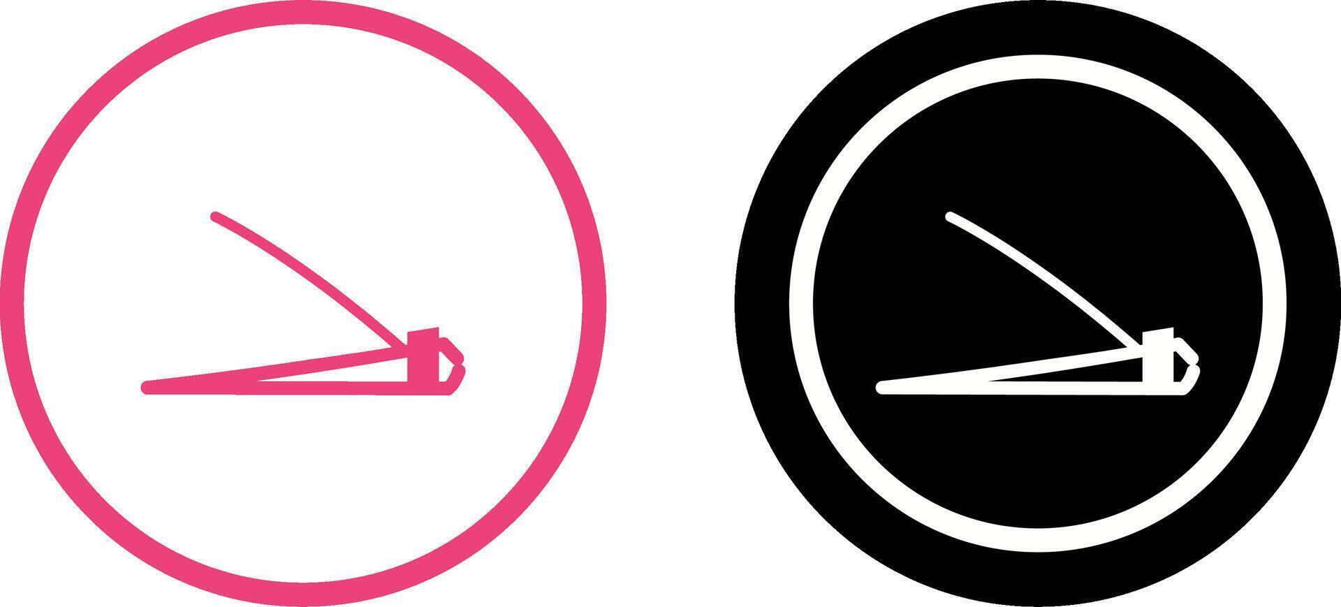 Nailcutter Icon Design vector
