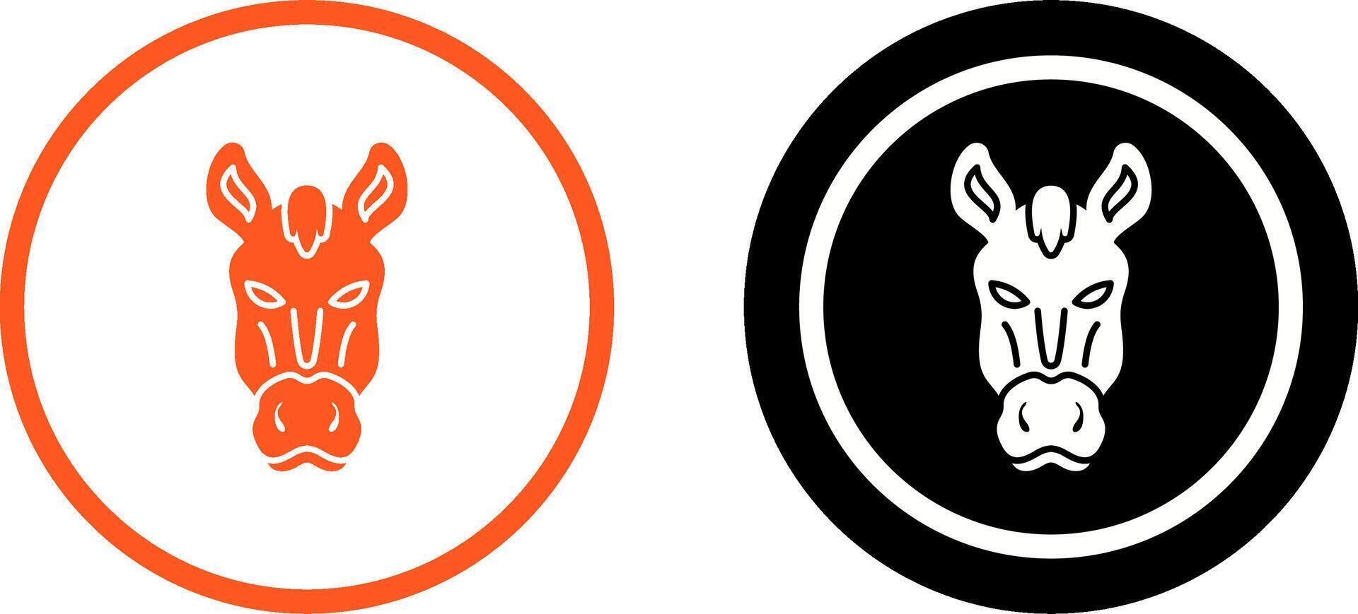 Horse Icon Design vector