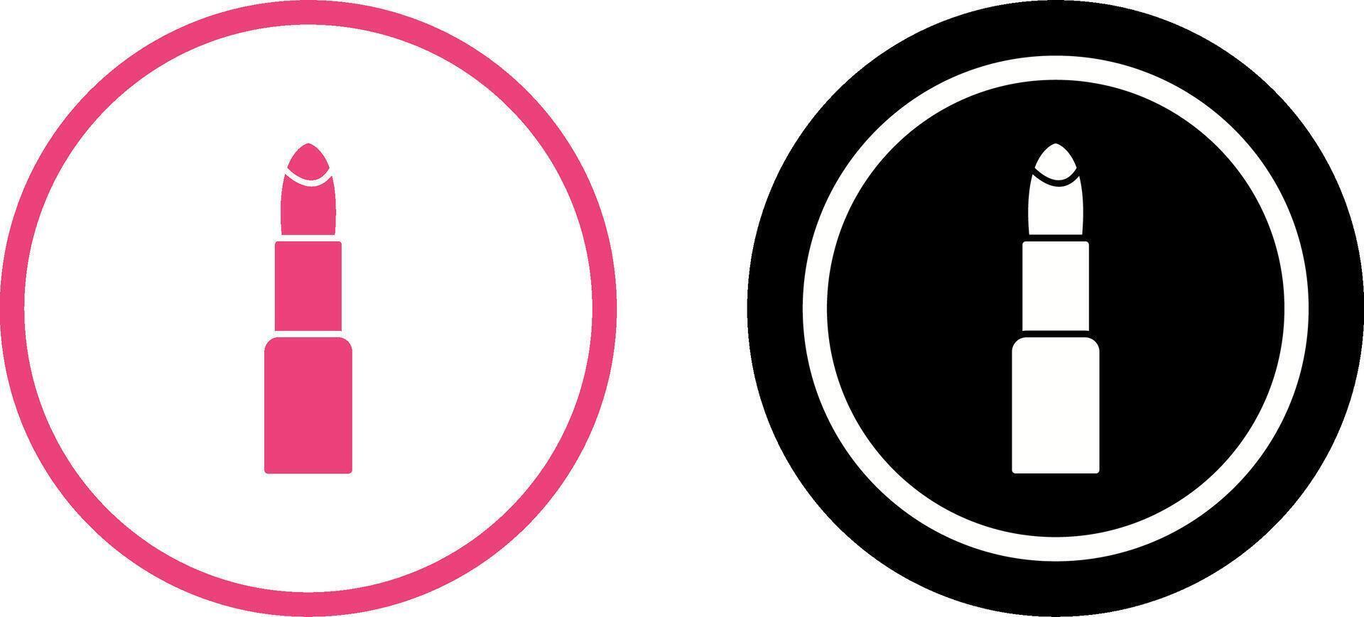 Lipstick Icon Design vector