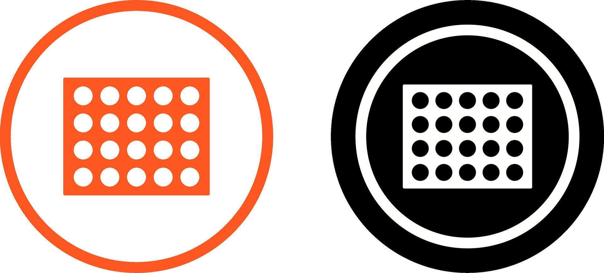 Colored Palette Icon Design vector