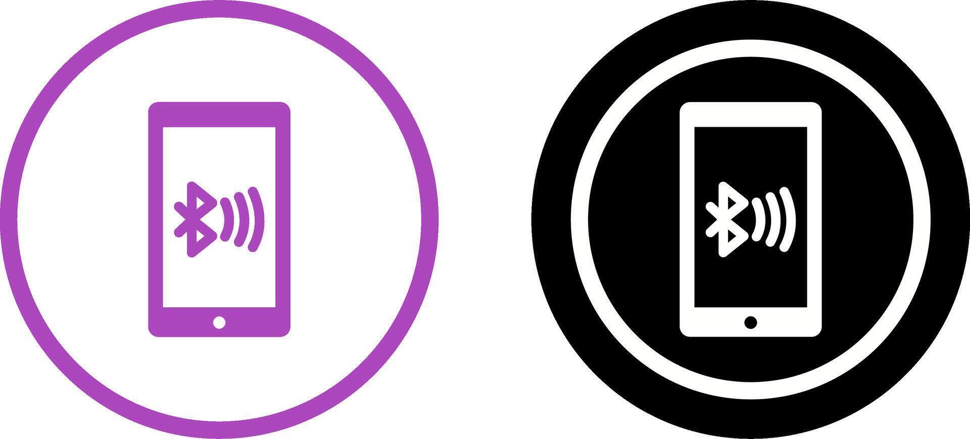 Connected Device Icon Design vector