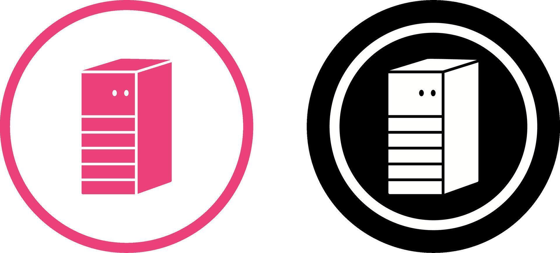 Server Network Icon Design vector