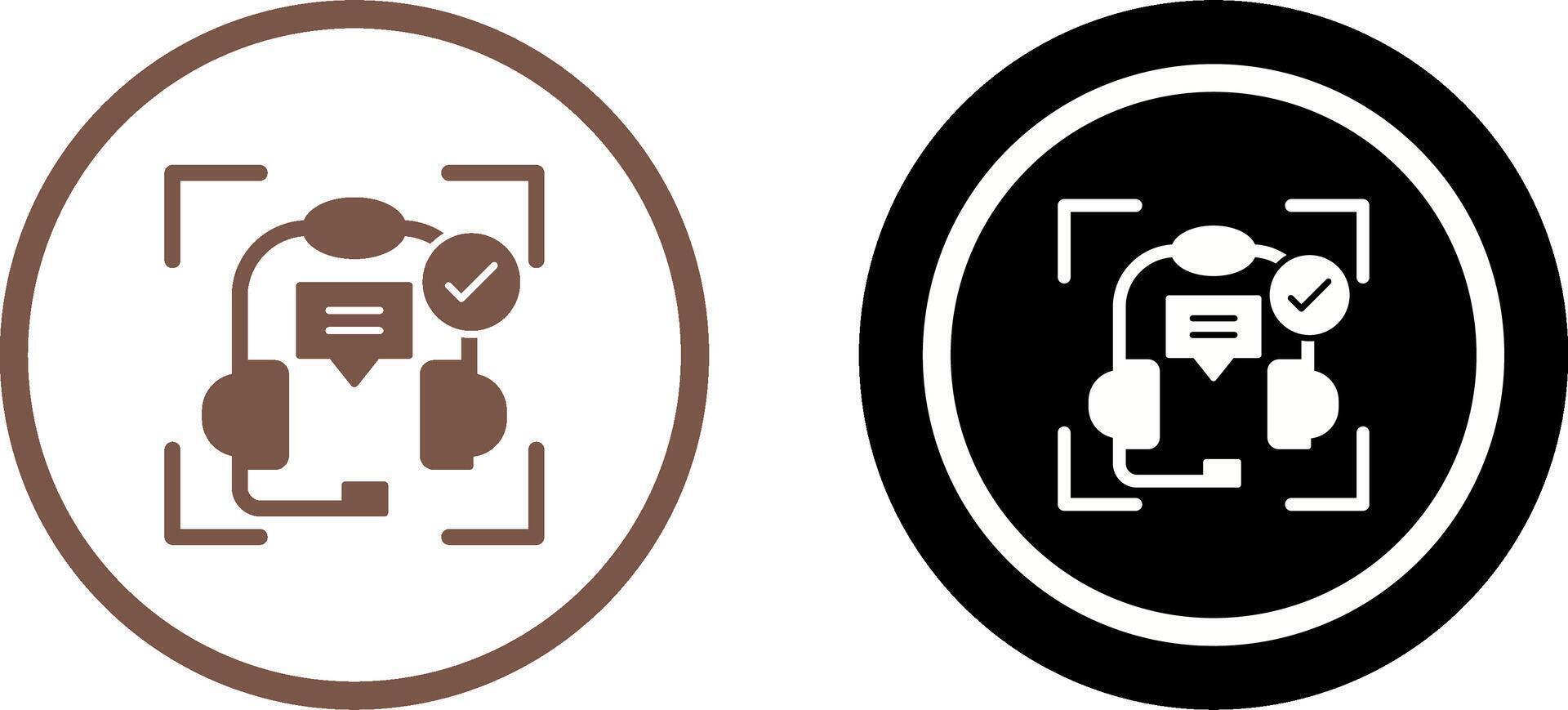 Technical Support Icon Design vector
