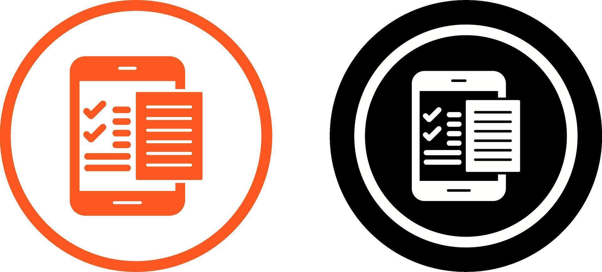 Check List Icon Design vector