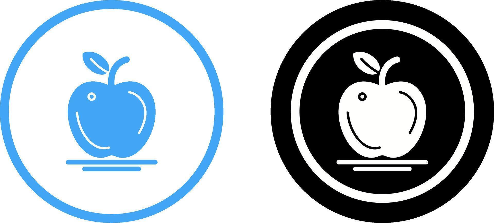 Apple Icon Design vector
