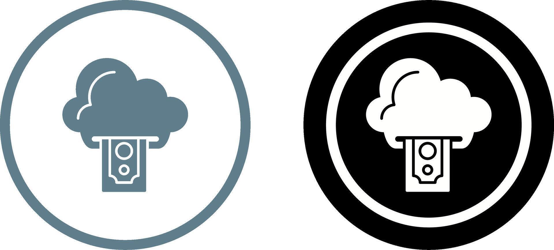 Cloud Computing Icon Design vector