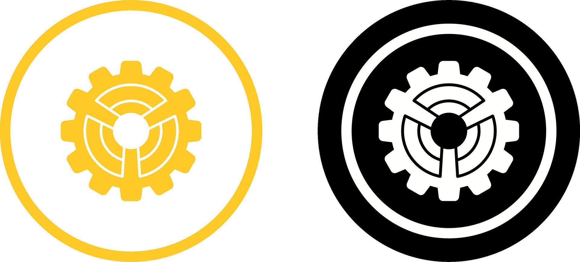 Settings Icon Design vector