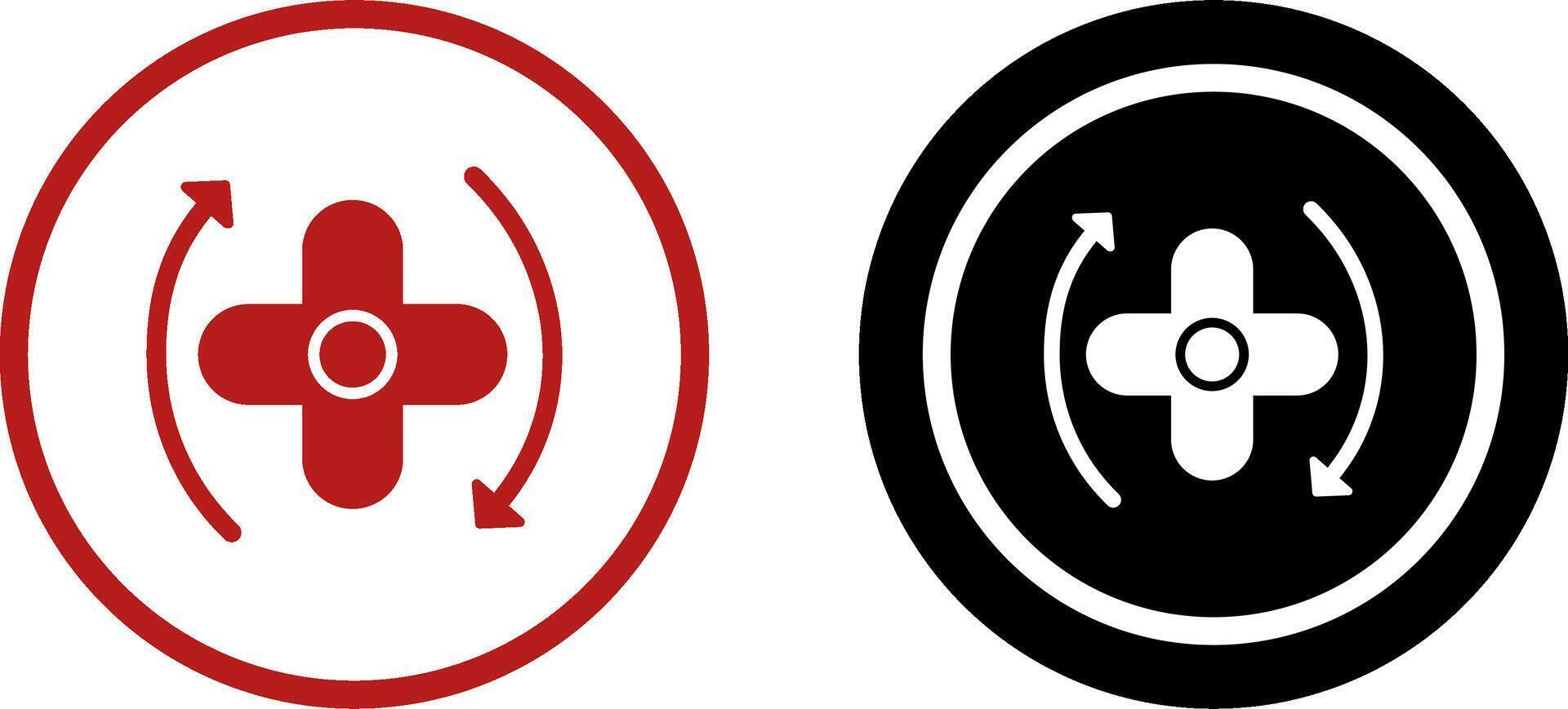 Rotate Icon Design vector