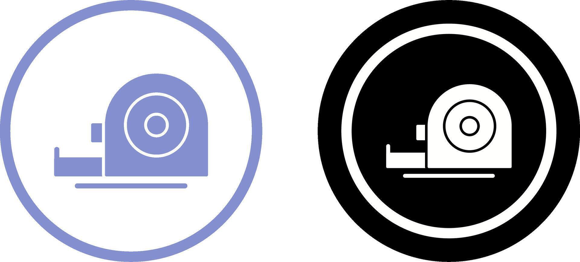 Measuring Tape Icon Design vector