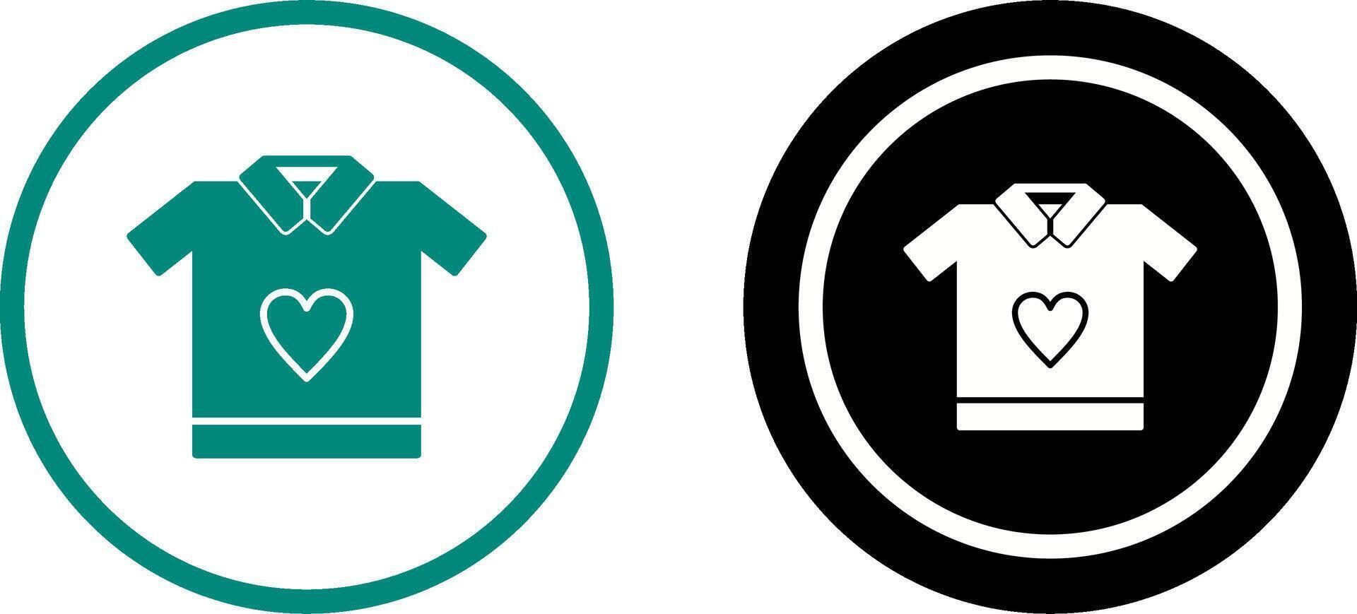 T Shirt Icon Design vector