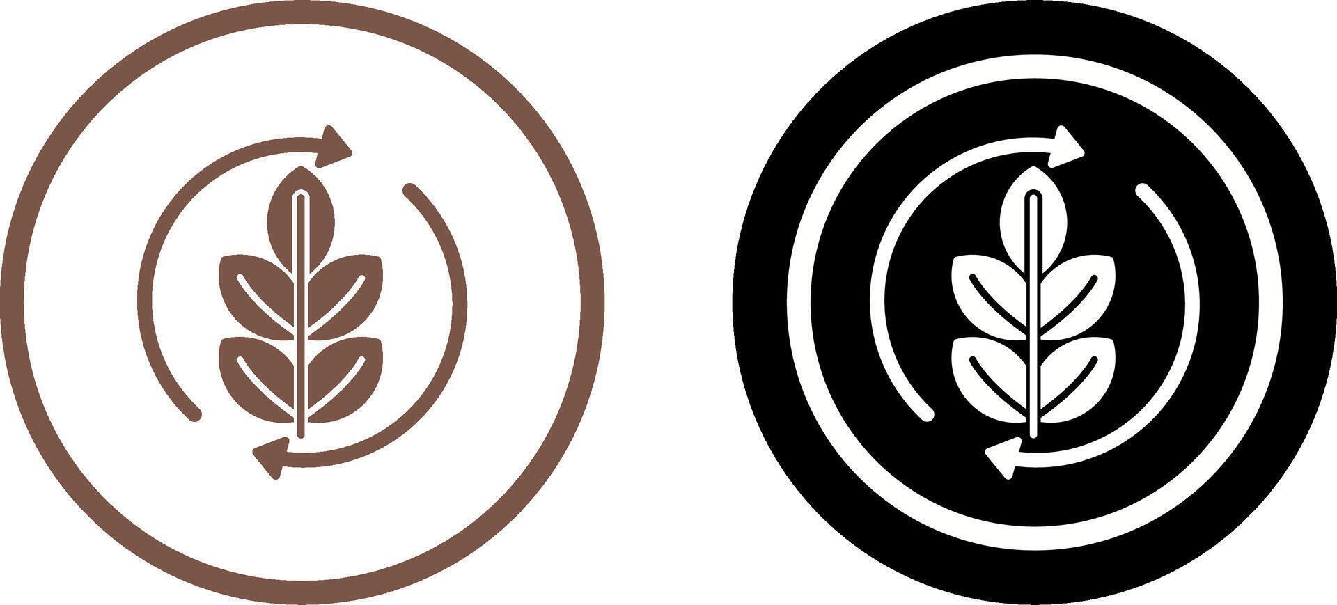 Agronomy Icon Design vector