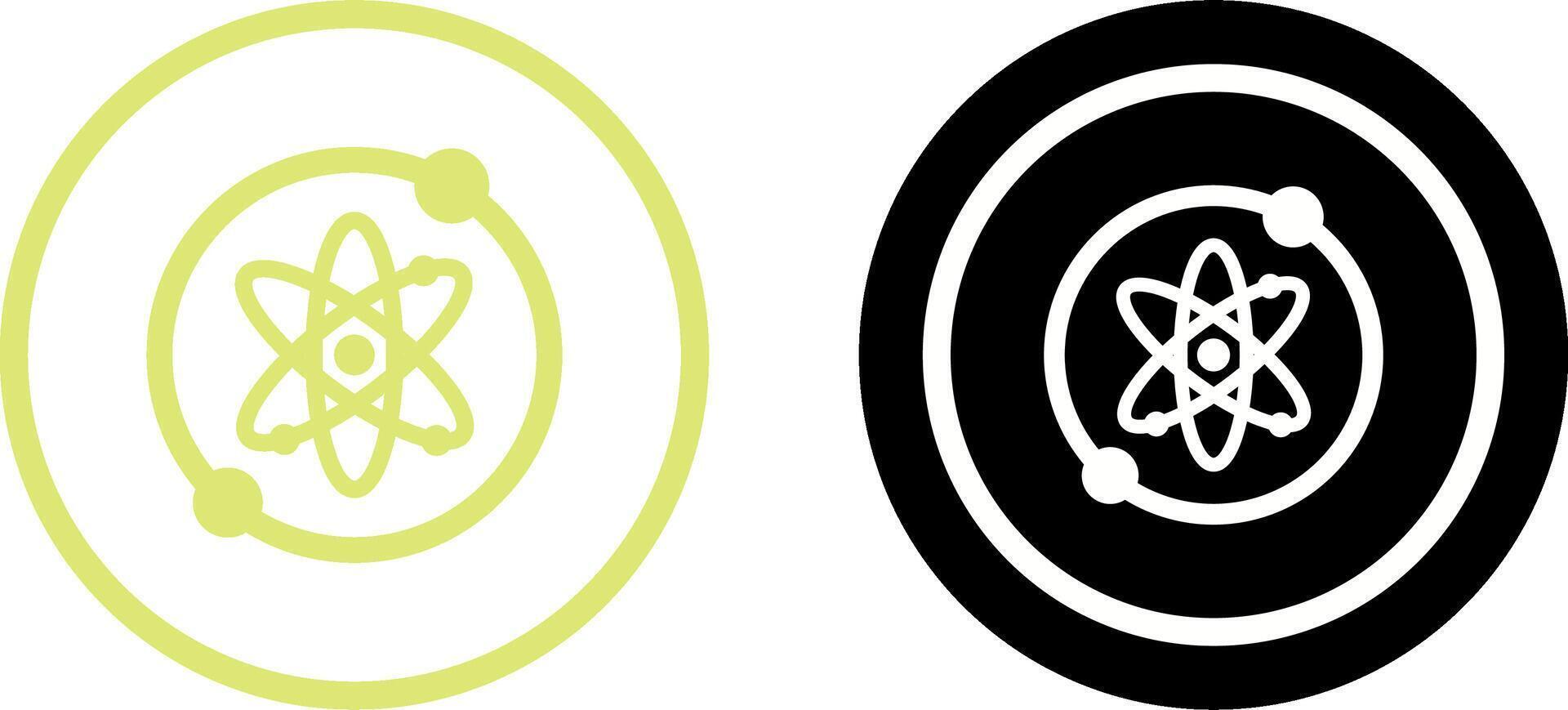 Proton Icon Design vector