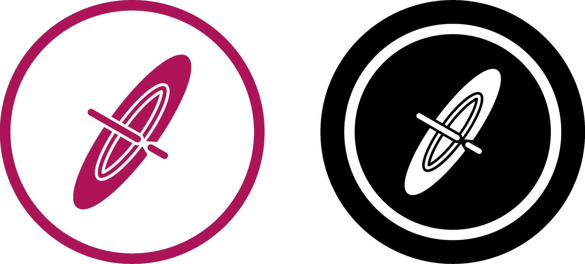 Black Hole Icon Design vector
