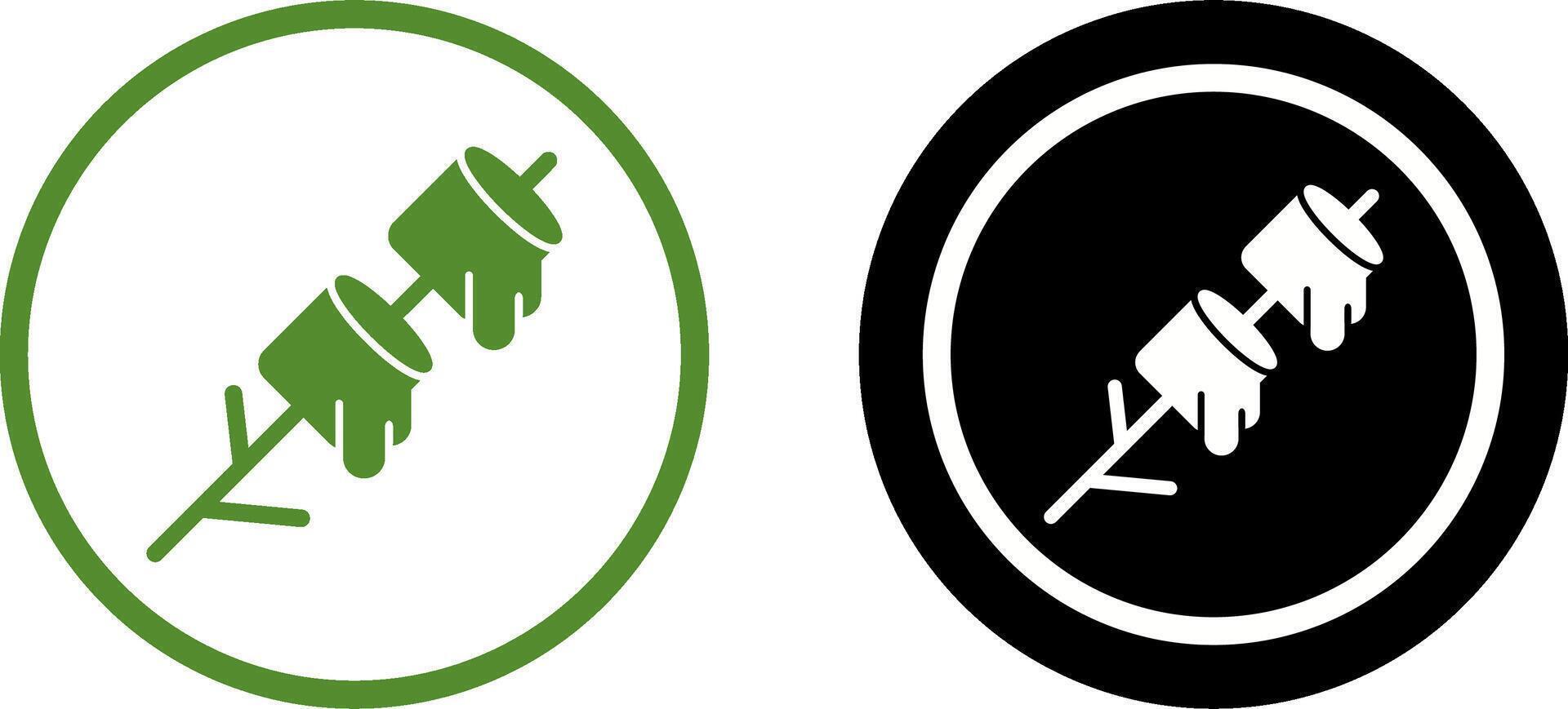 Marshmallows Icon Design vector