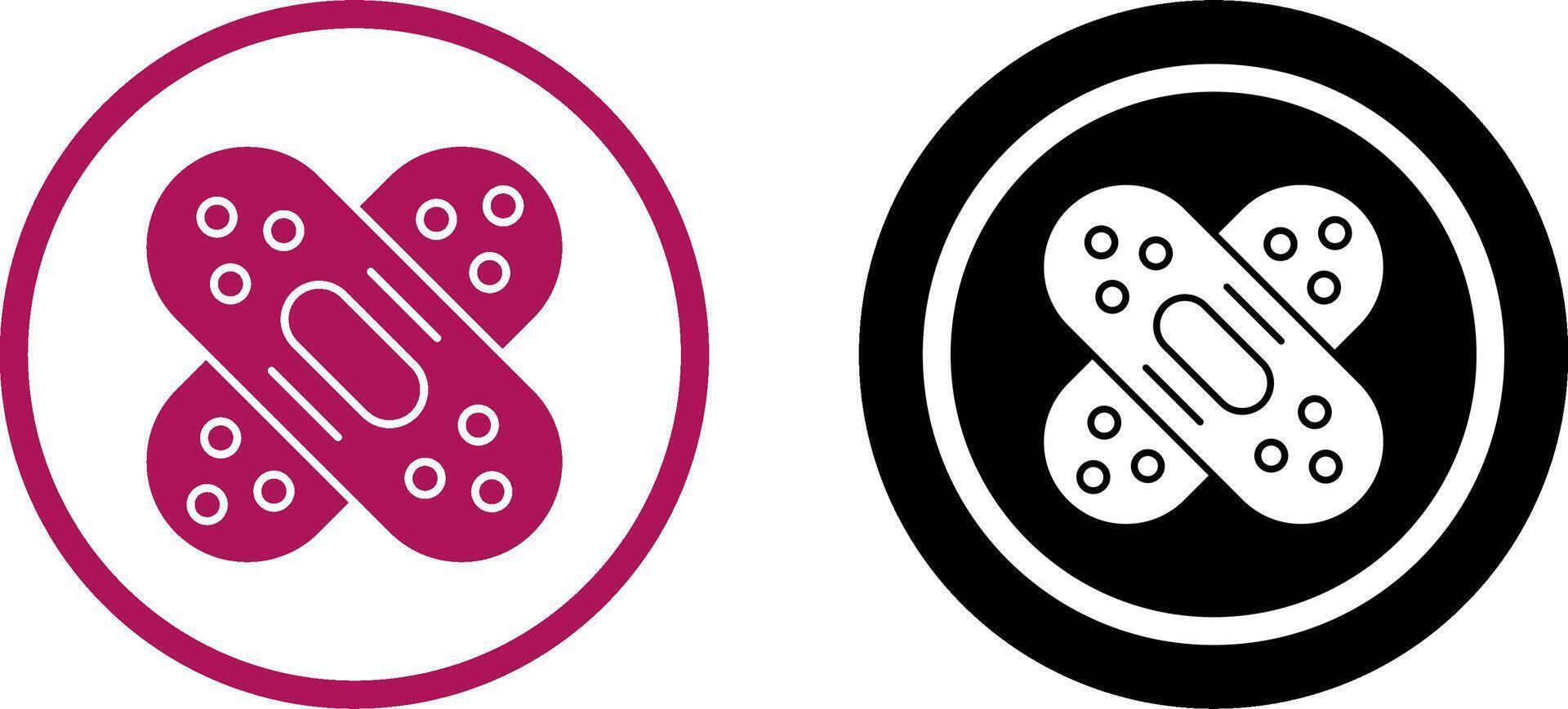 Bandage Icon Design vector