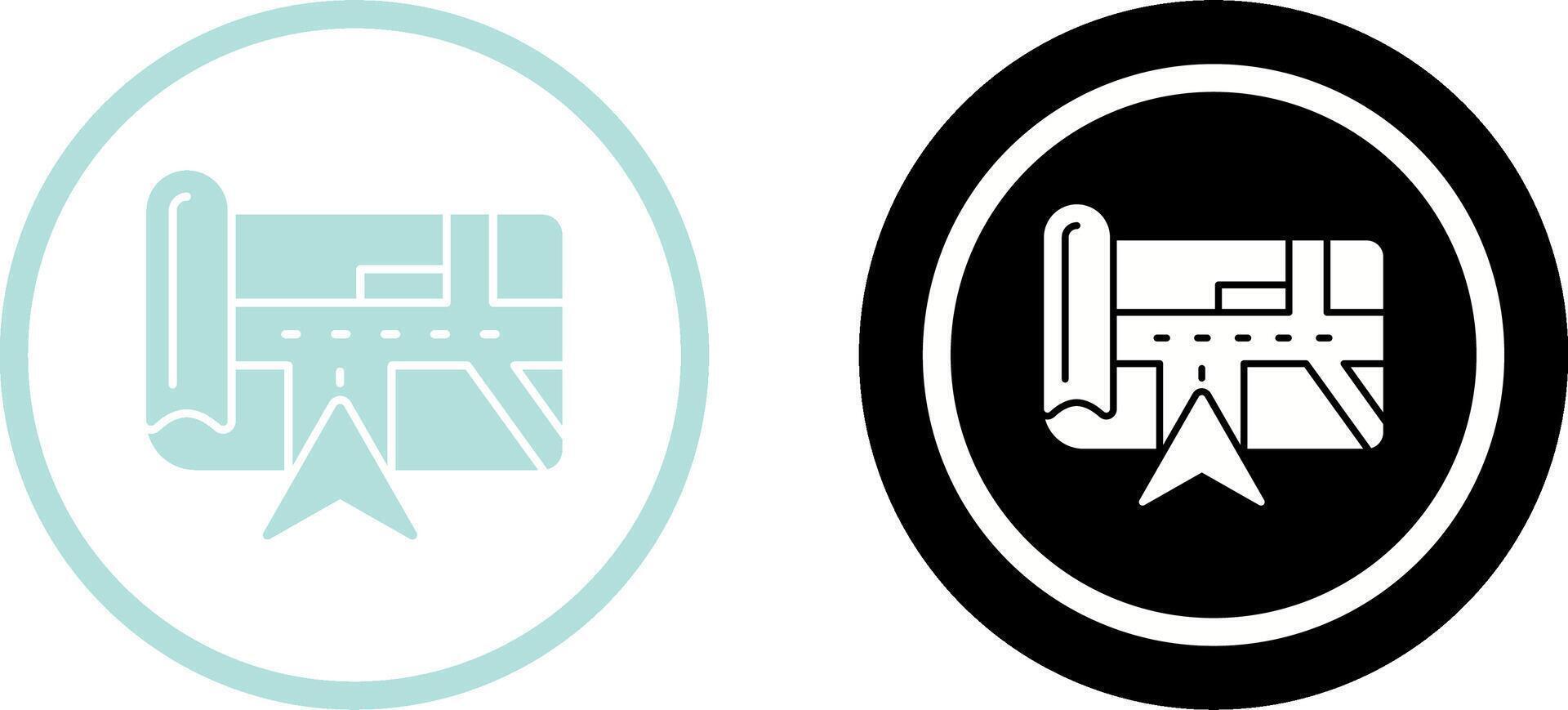 Navigation Icon Design vector