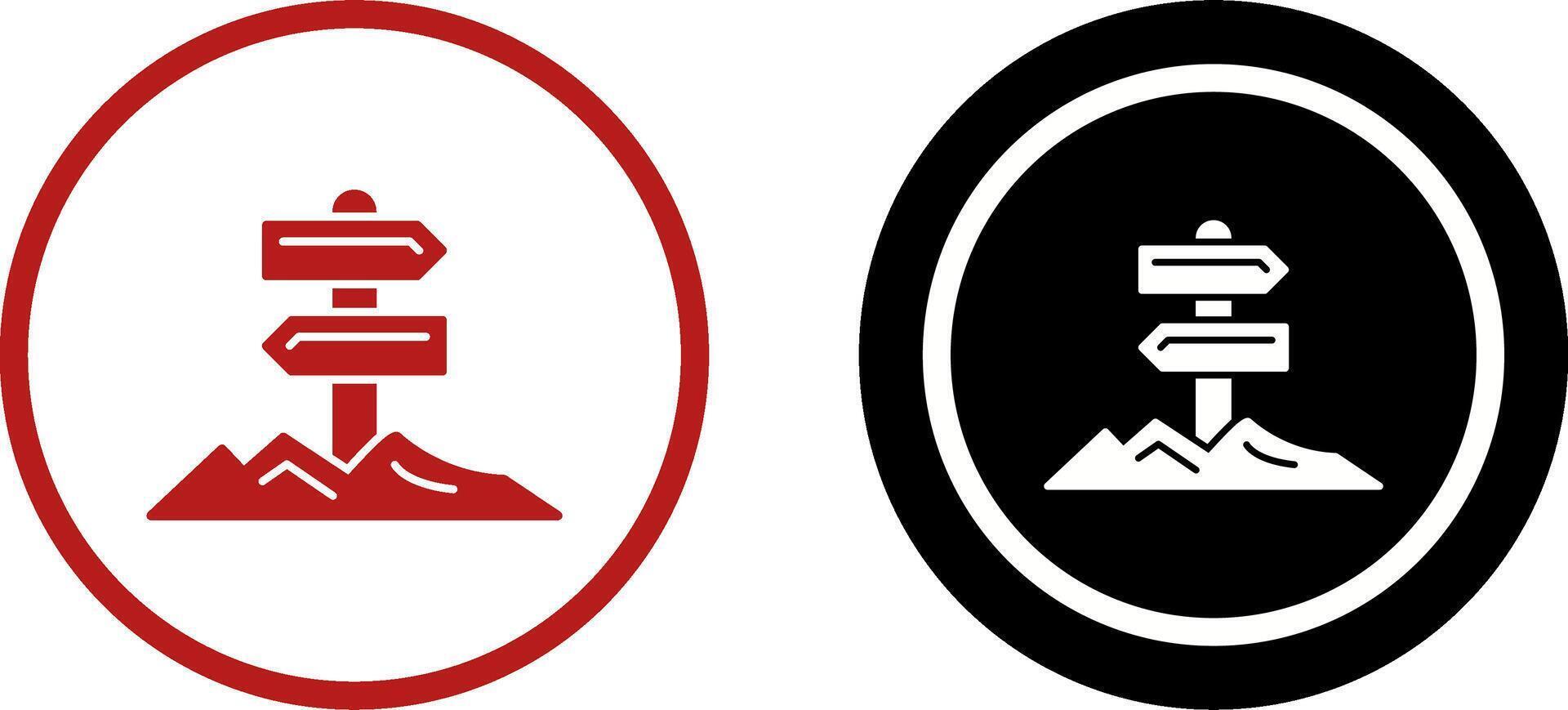 Direction Icon Design vector