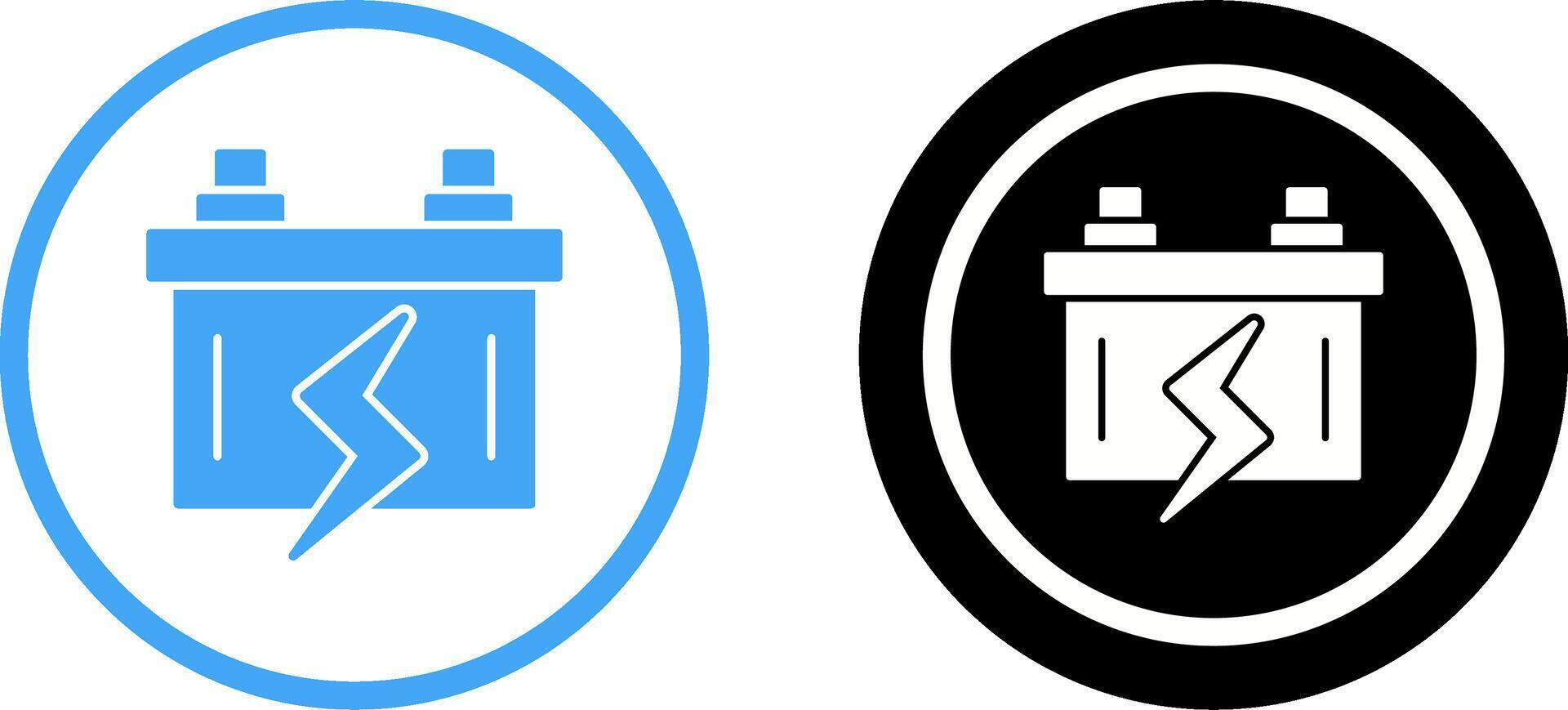 Battery Icon Design vector