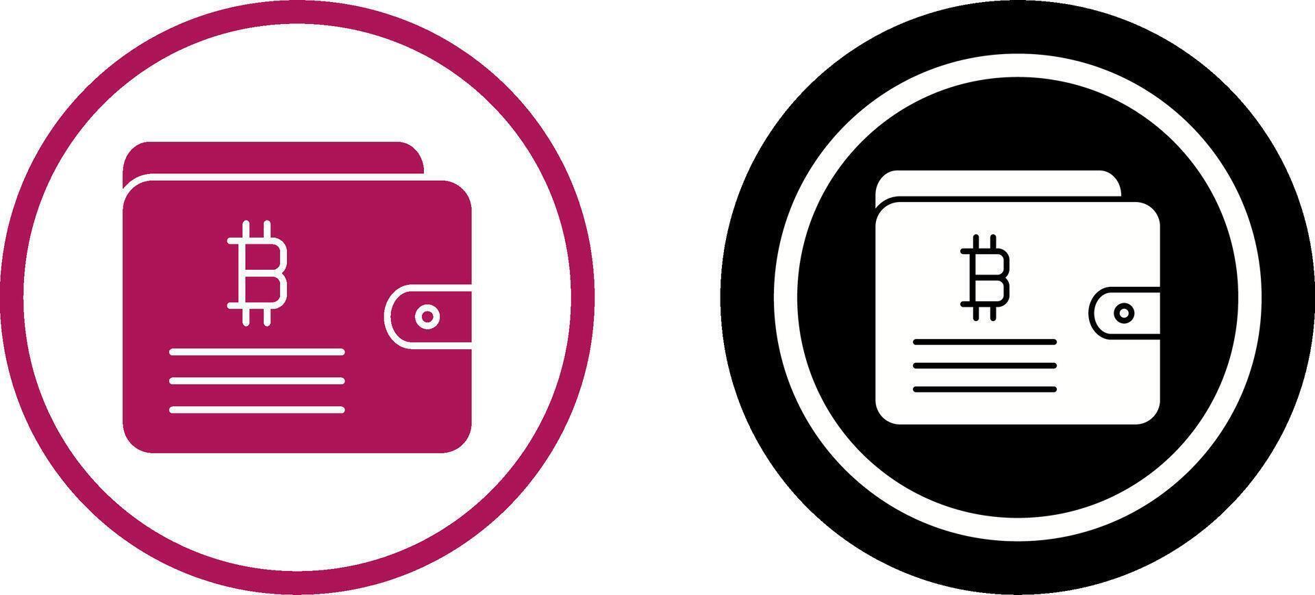 Wallet Icon Design vector