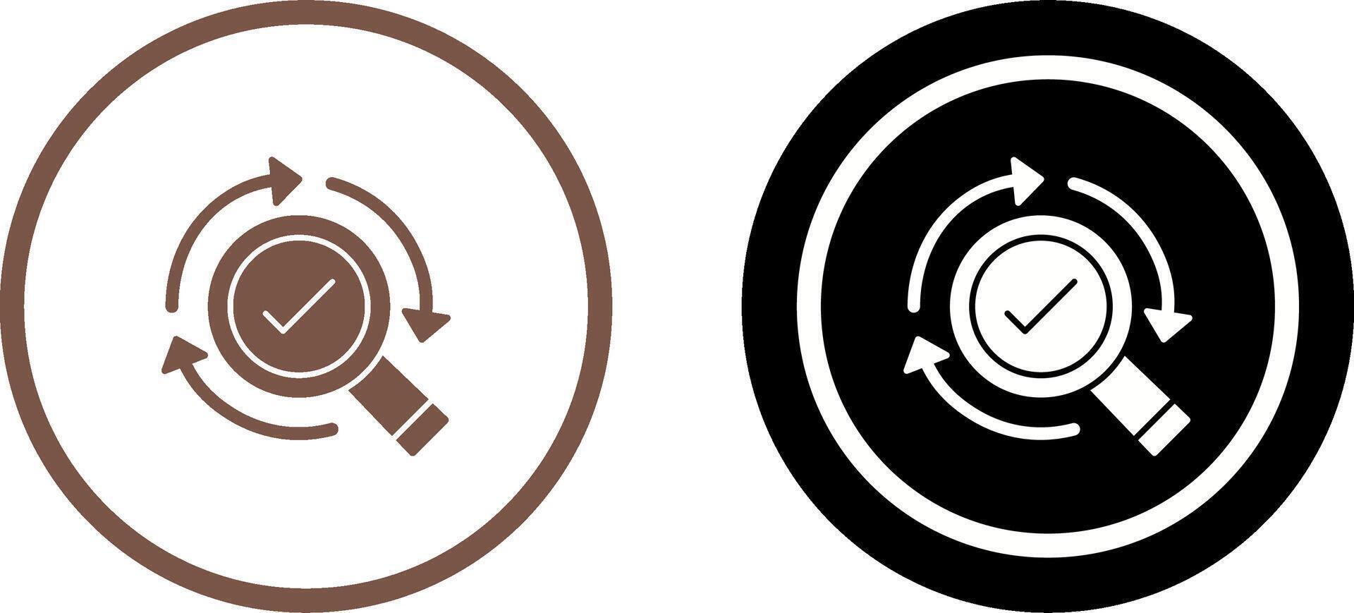 Research Icon Design vector