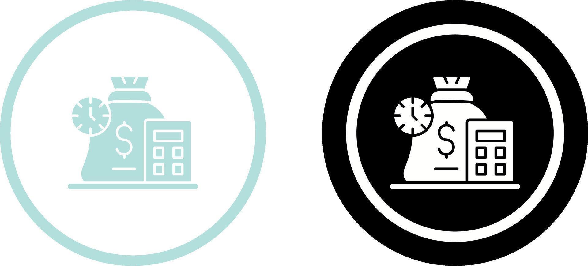 Expense Icon Design vector
