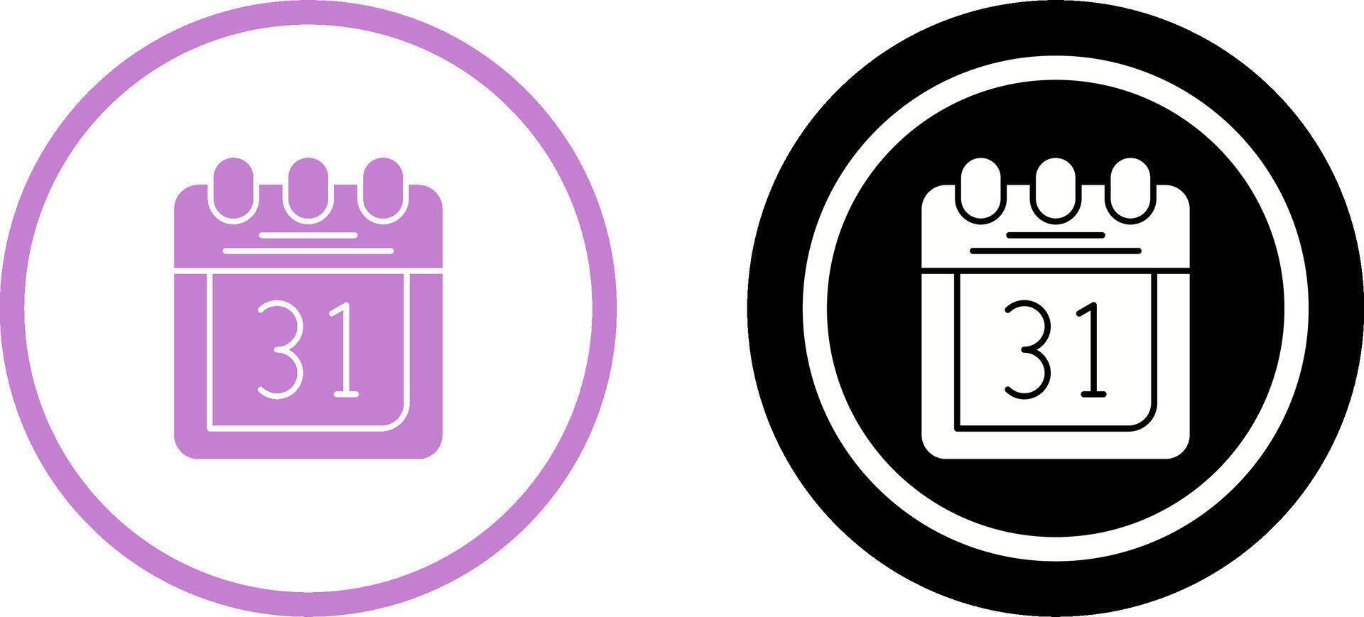 Calendar Icon Design vector