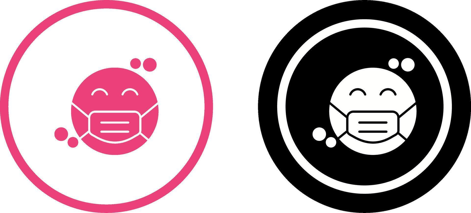 Mask Icon Design vector