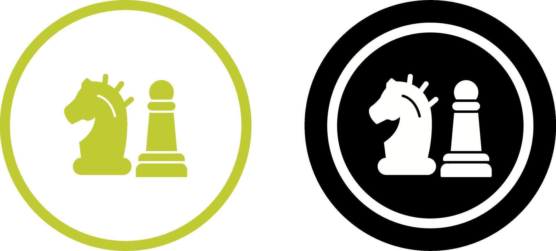 Chess Piece Icon Design vector