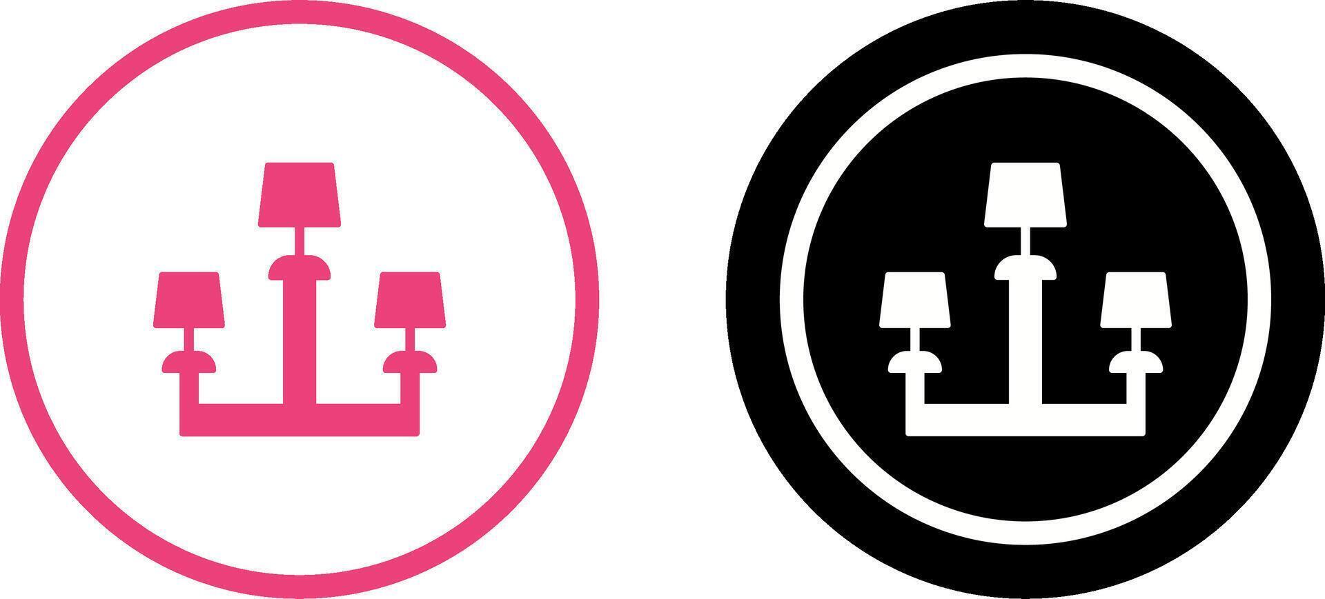 Lamp Icon Design vector