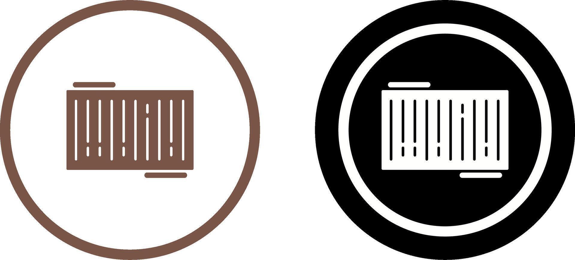 Barcode Icon Design vector