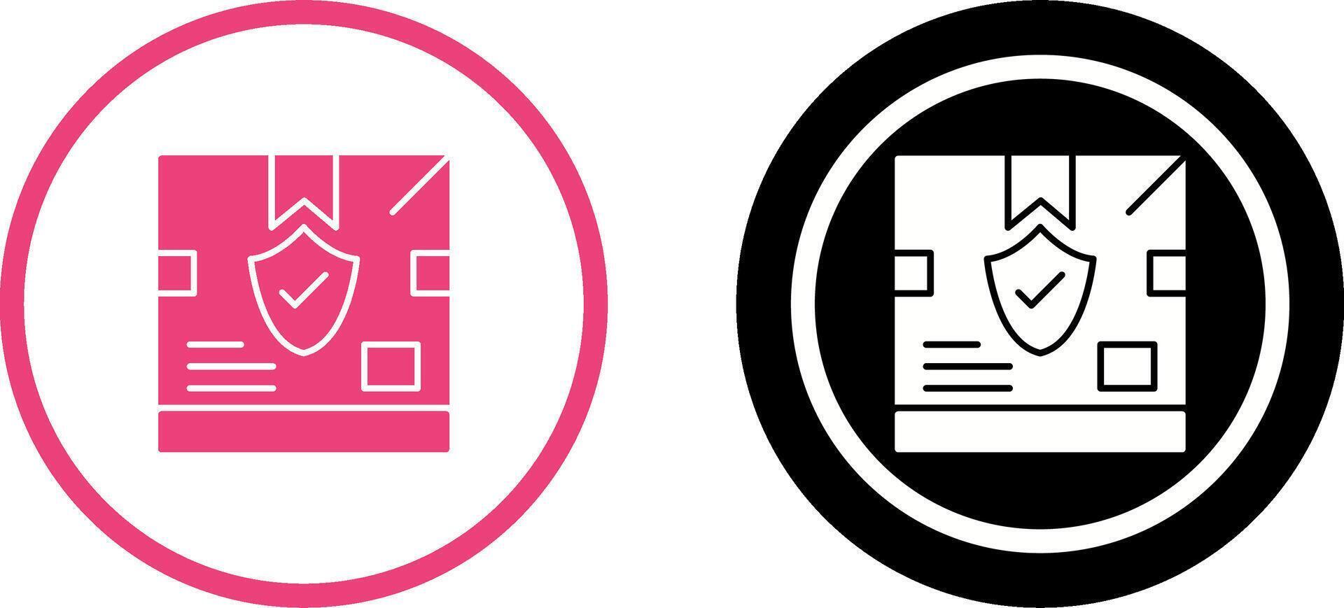 Delivery Box Icon Design vector