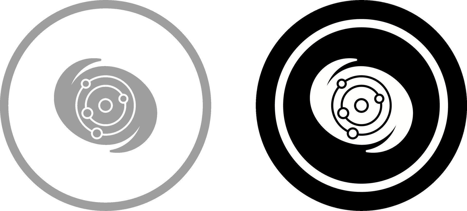 Galaxy Icon Design vector