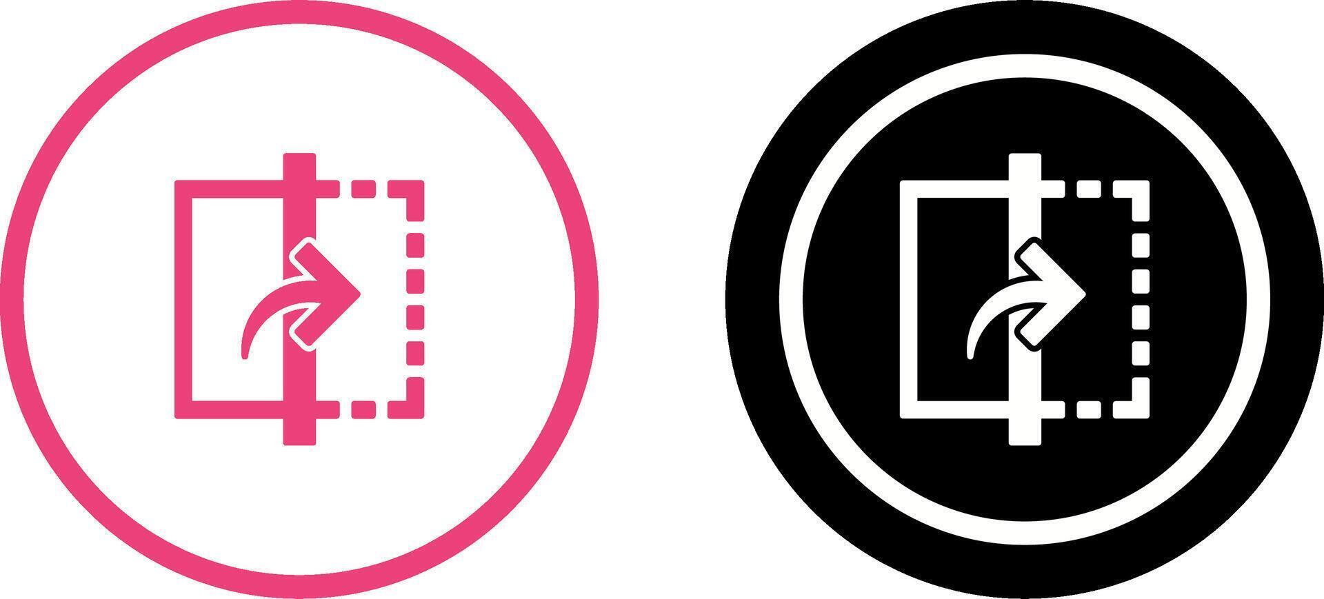 Reflect Icon Design vector