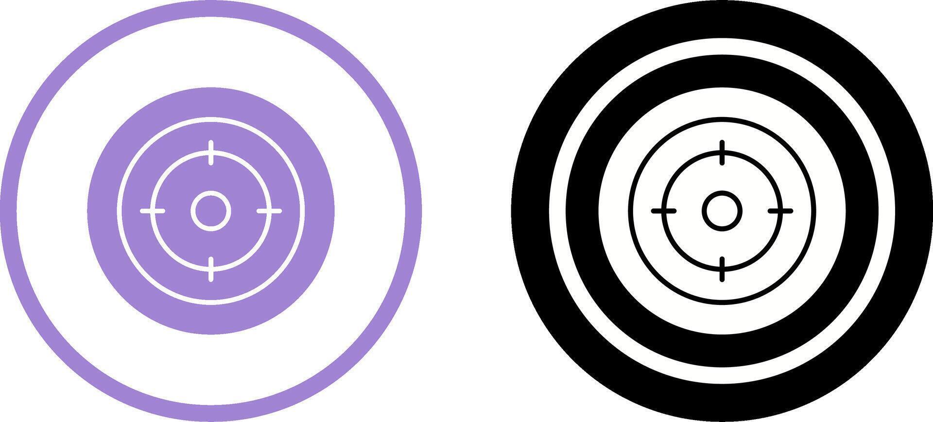 Target Icon Design vector