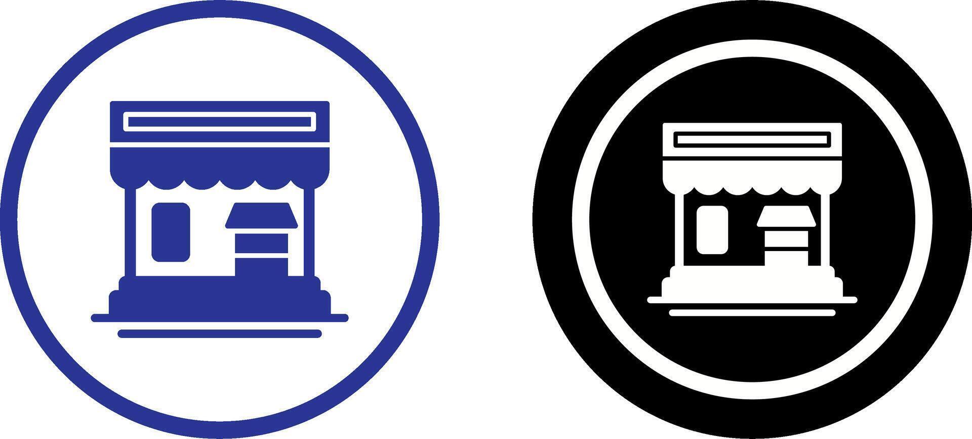 shop Icon Design vector