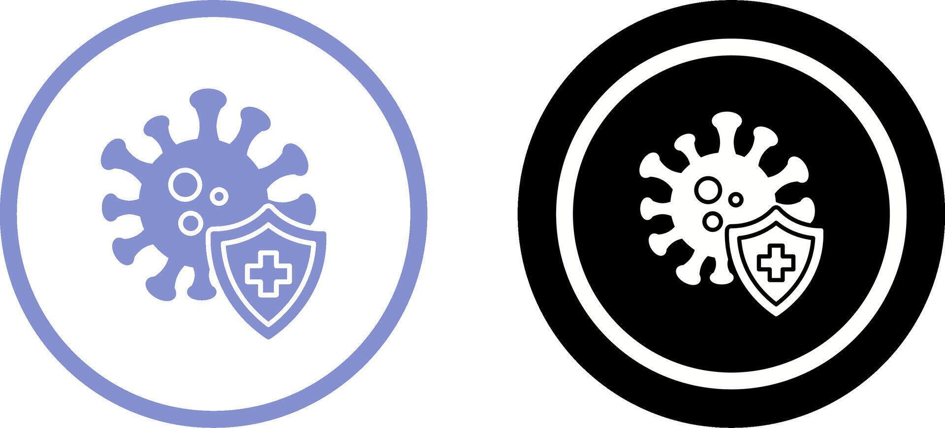 Medical Protection Icon Design vector
