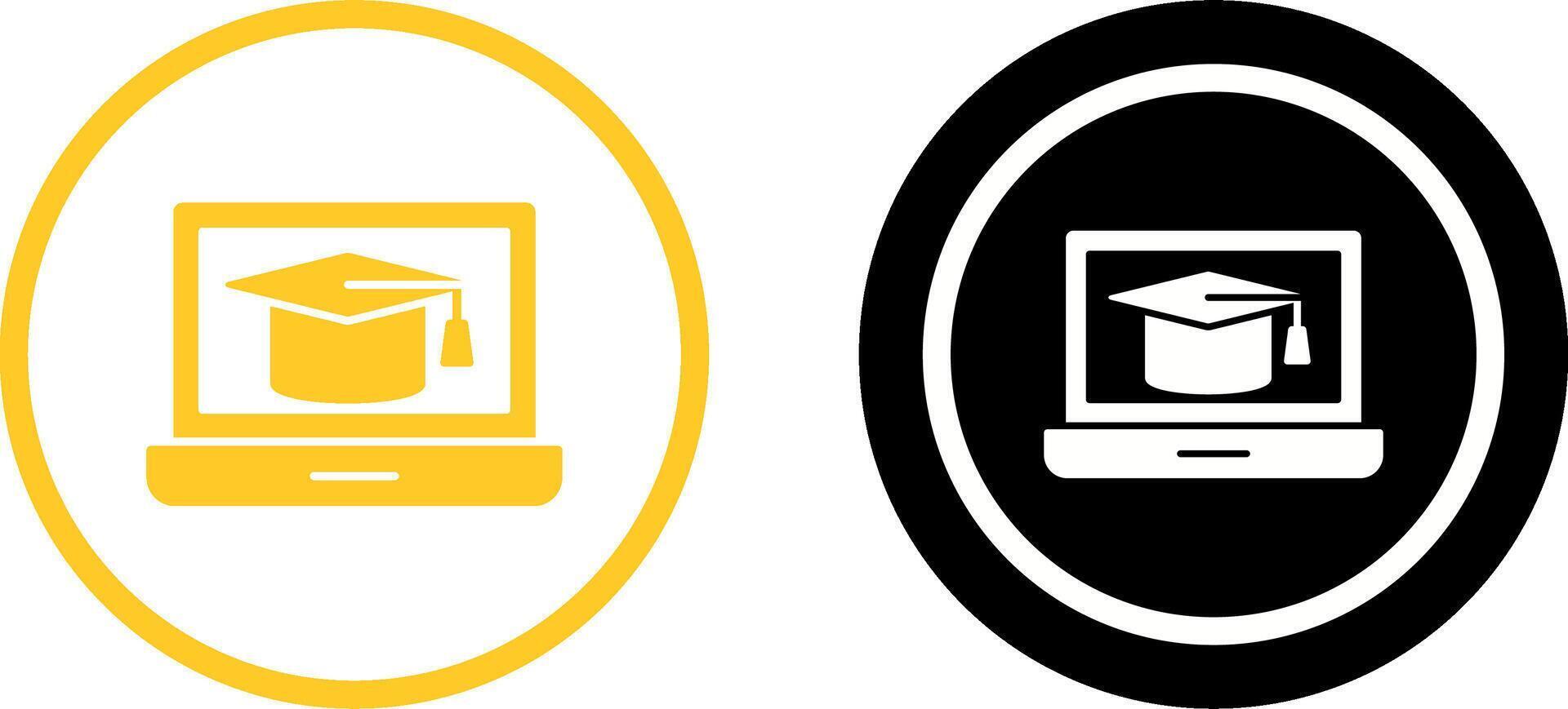 Graduation Hat Icon Design vector