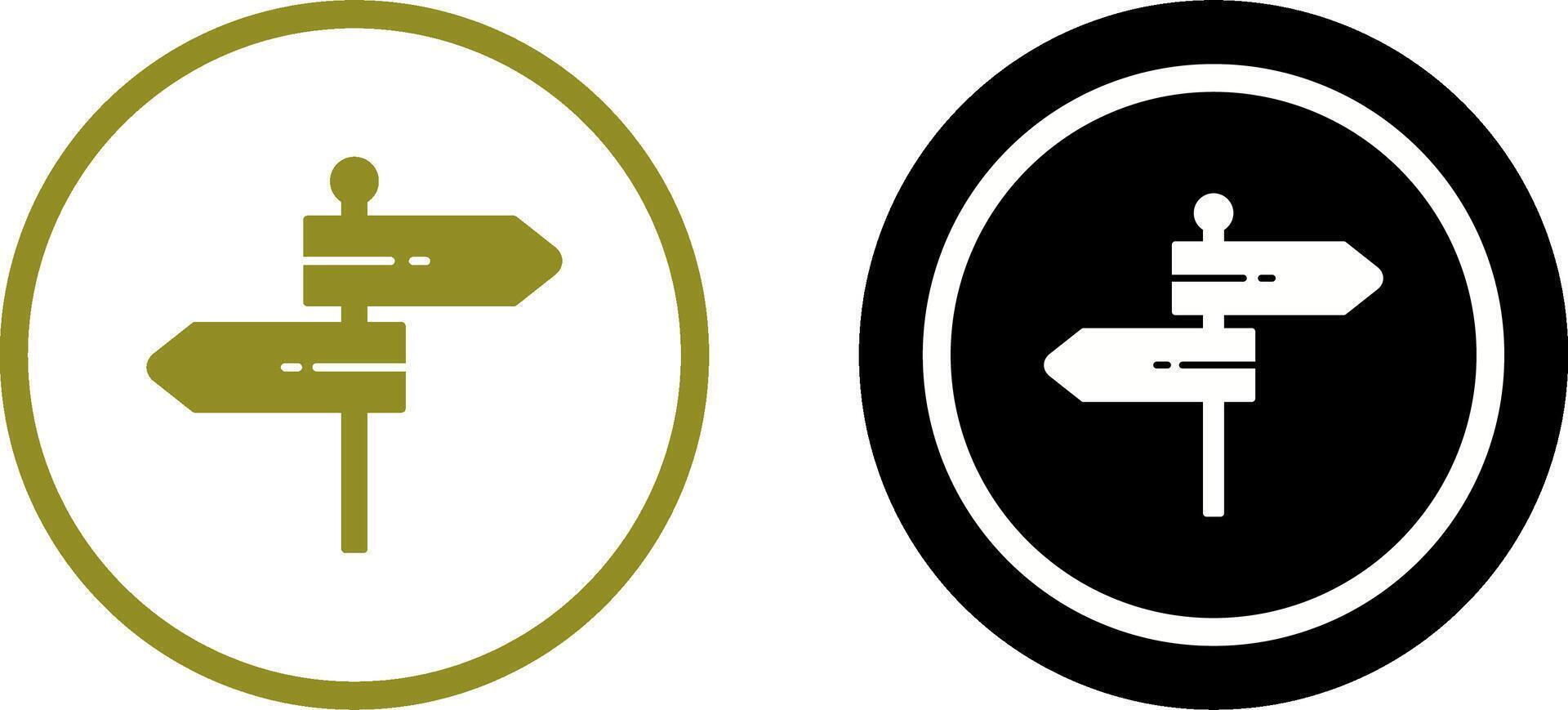 Direction Icon Design vector