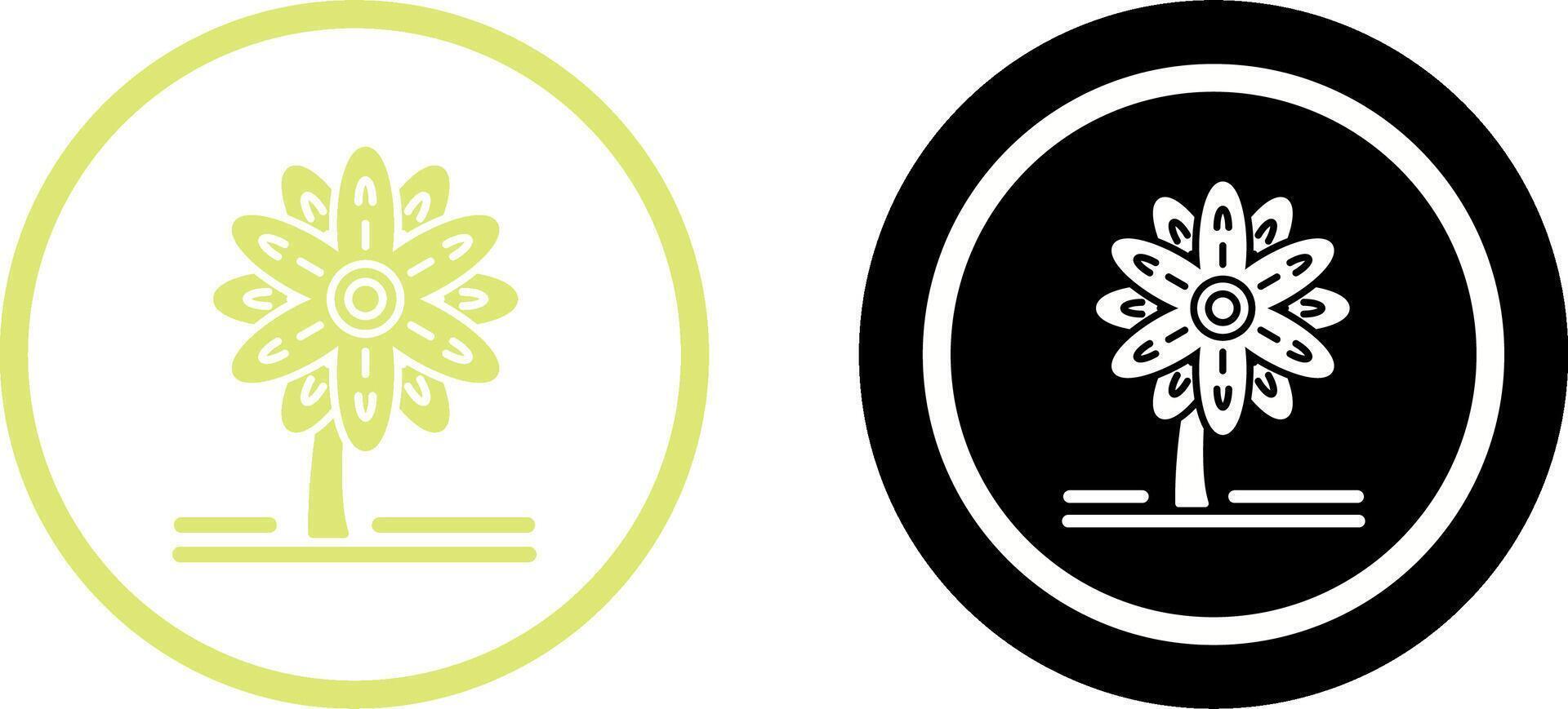 Daisy Icon Design vector