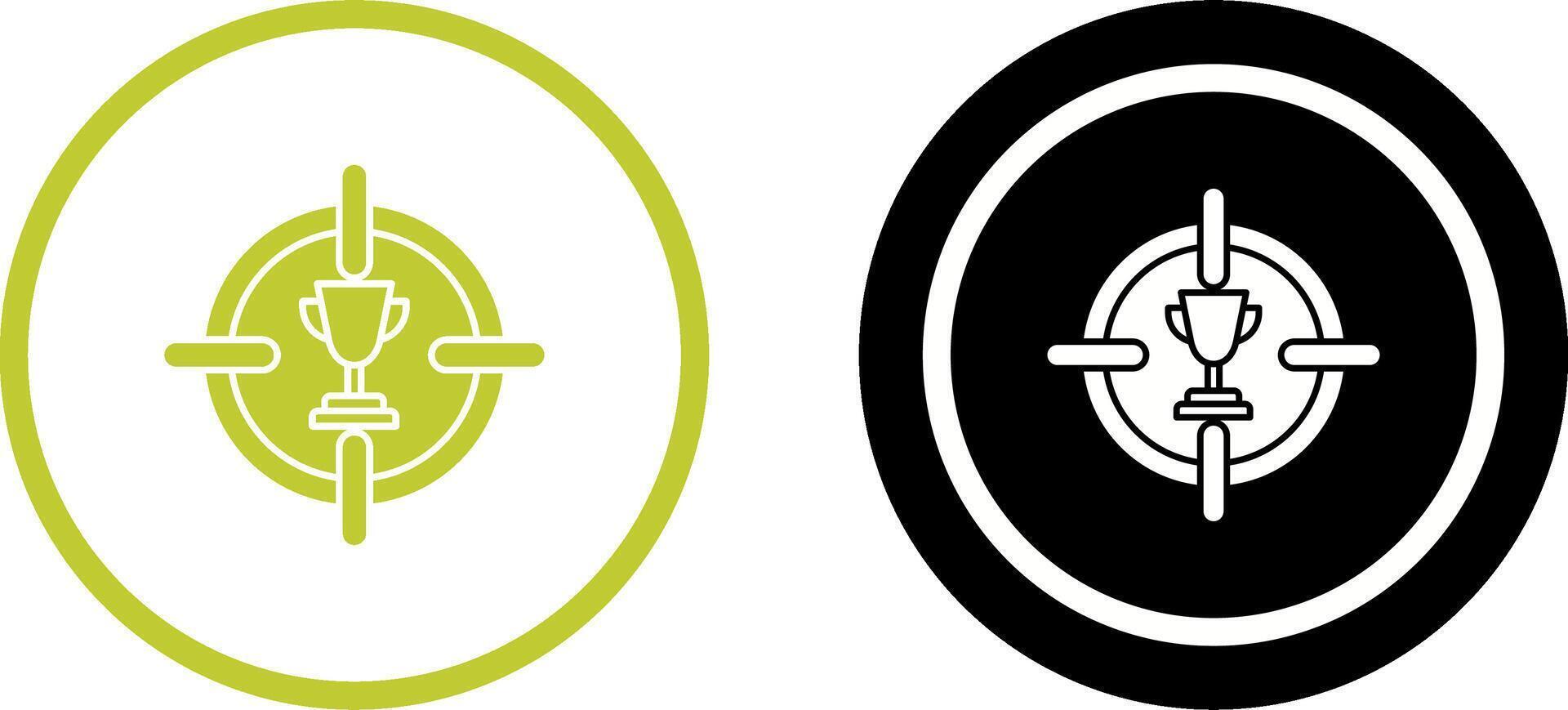 Target Icon Design vector