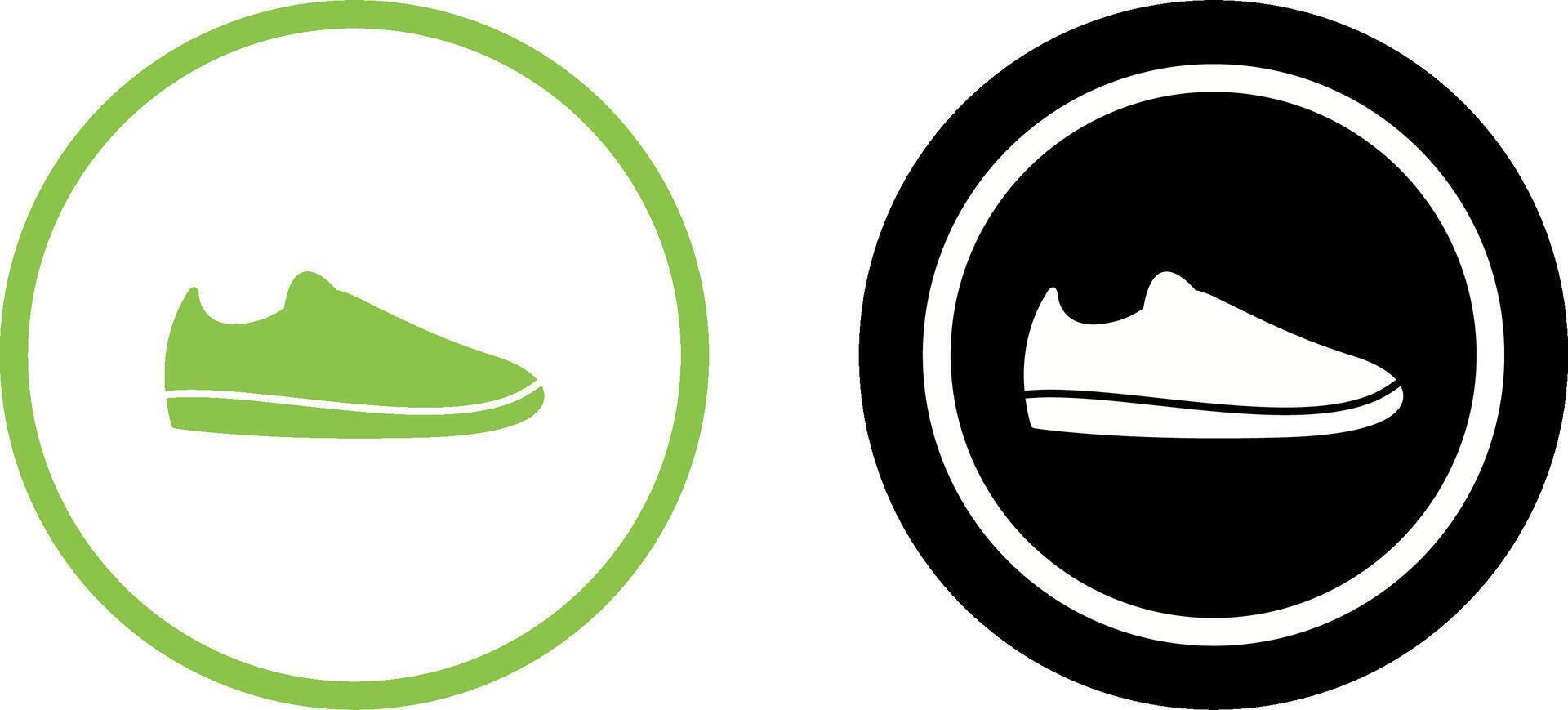 Casual Shoes Icon Design vector