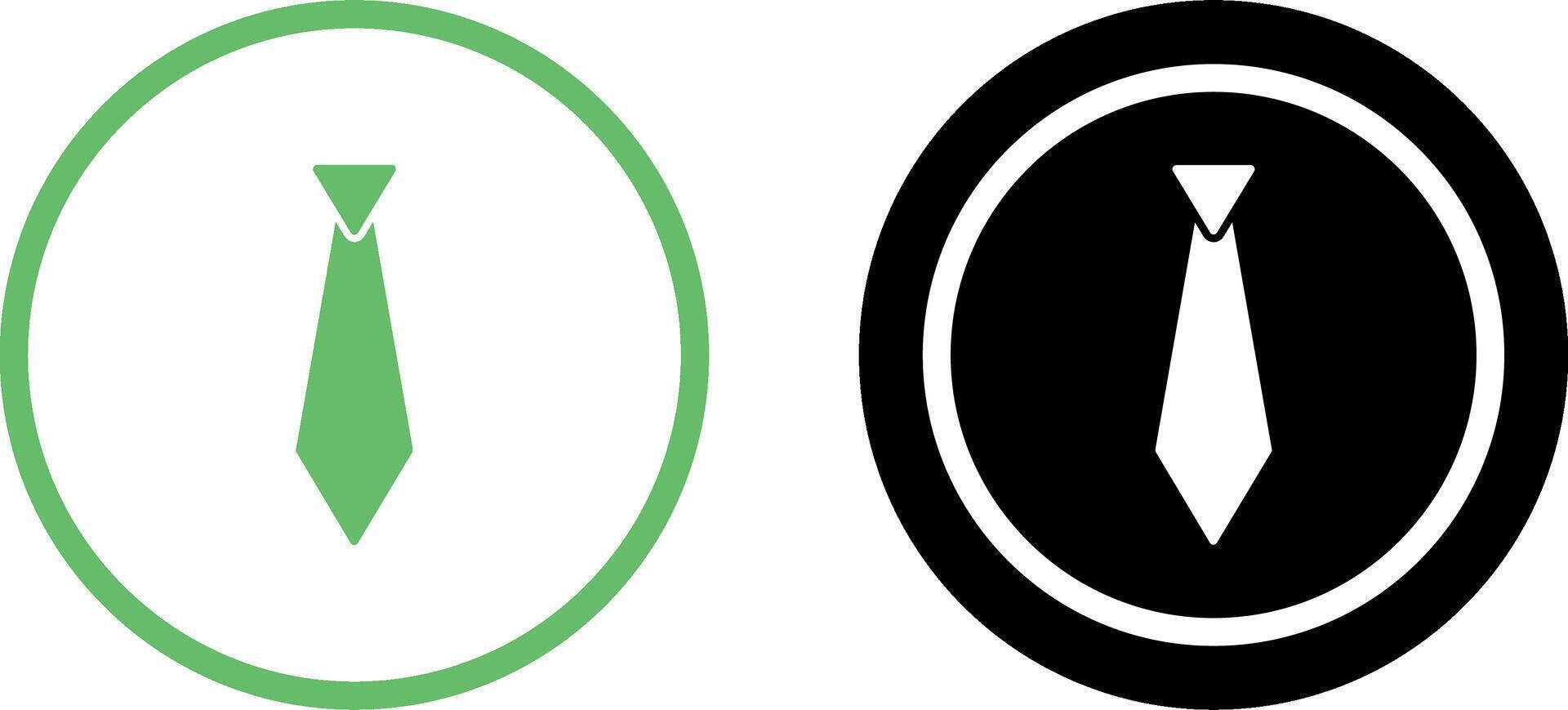 Tie Icon Design vector