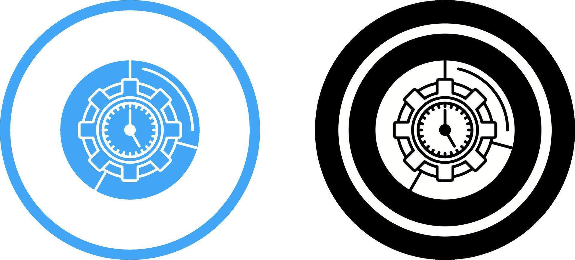 Time Management Icon Design vector