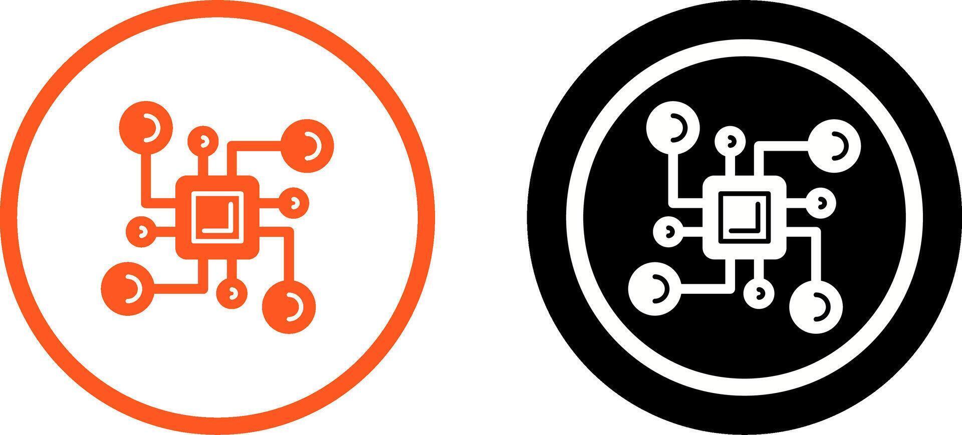 Connection Icon Design vector